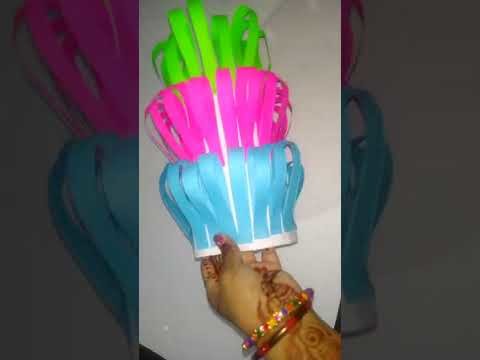 How To Make A Pendant Light || Paper Lamp Kaise Banate Hain || Night Lamp Making At Home || #Shorts