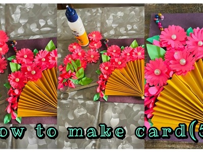 #how to make card(5)#easycard making#diy card making#beautiful cards making tutorial#shortsvideo