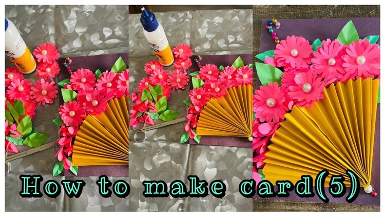 #how to make card(5)#easycard making#diy card making#beautiful cards making tutorial#shortsvideo