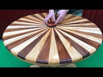 How To Wood and Wood Diy Decor - How to Make A Perfectly Round Table Top