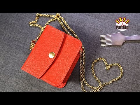 [ Leather craft ] Making  Mini Bag (2022)