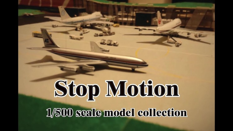 Model airport classic - stop motion
