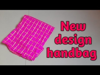 New design zipper handbag cutting andtching.shopping bag clothes bag making|b Meena fashion words