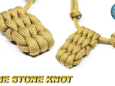 Rune Stone Knot How to Make Paracord Necklace Keychain Tutorial