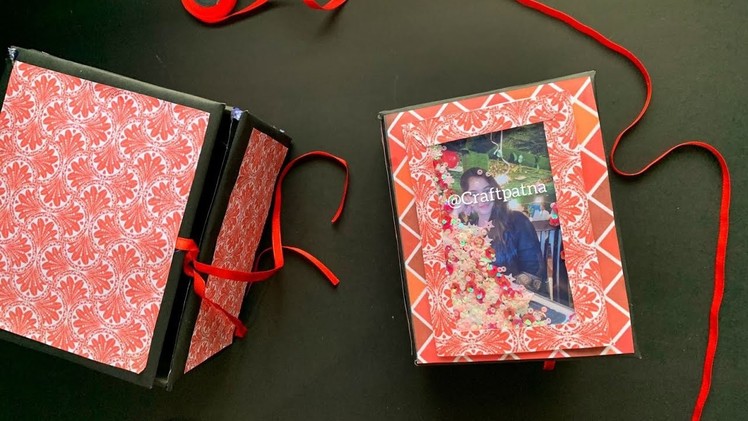 Scrapbook Album with box |Valentine’s Day gift ideas | Birthday Scrapbook | Red Scrapbook #valentine