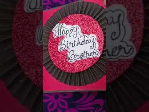 Scrapbook❤ | Birthday gift for Brother????|  Happy sound craft #handmadegift #shorts