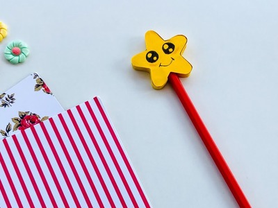 #shorts DIY Pencil Topper | Pen & Pencil Decorations | Back to School Supplies | #ytshorts