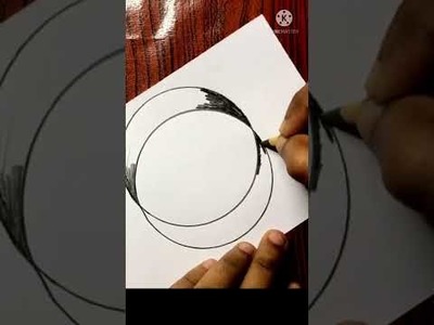 Super easy viral 3D drawing tutorial for kids and beginners | how easy draw this 3D art