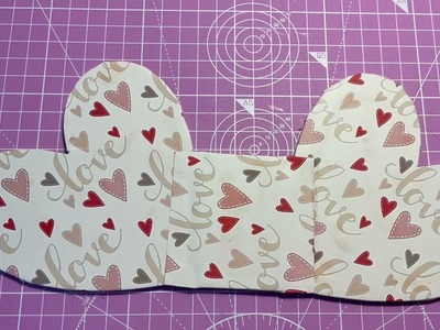 Tutorial mini album a  cuore scrapbooking