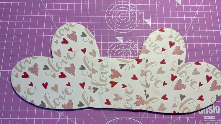 Tutorial mini album a  cuore scrapbooking