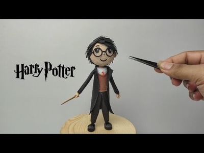 Tutorial Paper Quilling 3D Harry Potter