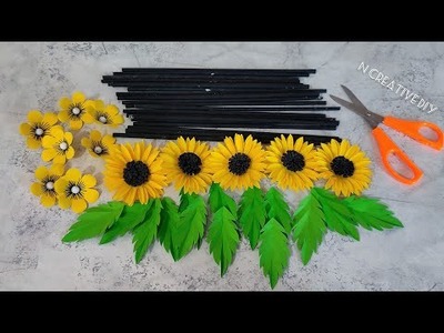 Unique flower wall hanging craft | Paper craft for home decoration |Paper wall decoration Room decor