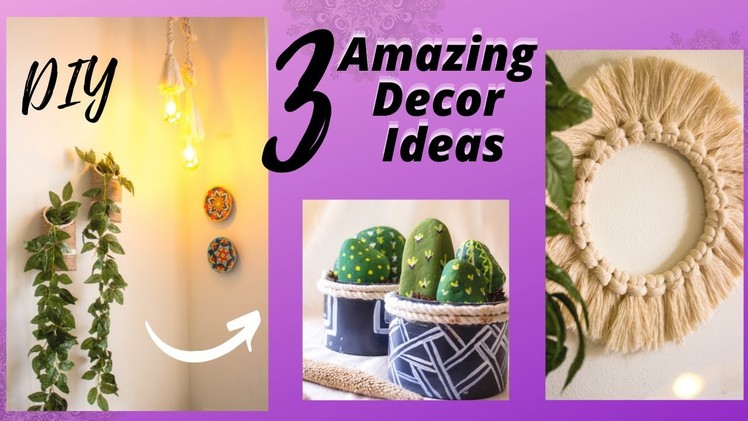 Upgrade Your Home with easy DIY Home decor Ideas | Unique Home decor DIY Ideas | Stone painting