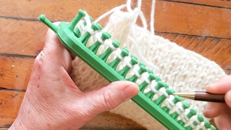 3D Printed Knitting Loom : sharing my first experiences
