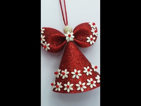 Angel Making Easy Tutorial | Decoration Ideas With Angel | DIY Crafts #shorts