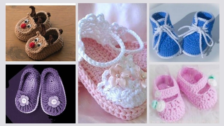 Beautiful #crochet #booties #crochetbabybooties for newborns