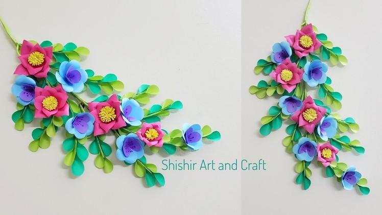 Best wall hanging craft ideas | beautiful wallmate with paper | paper craft wall hanging ideas