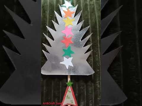 Christmas tree|how to make christmas tree|christmas craft ideas|#shorts