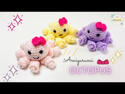Cute Amigurumi Octopus | Crochet Octopus Tutorial