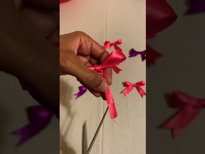 DIY Bow With Ribbon | Simple Satin Bow