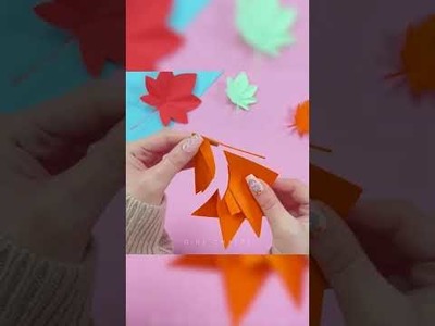 DIY Easy Paper Leaf
