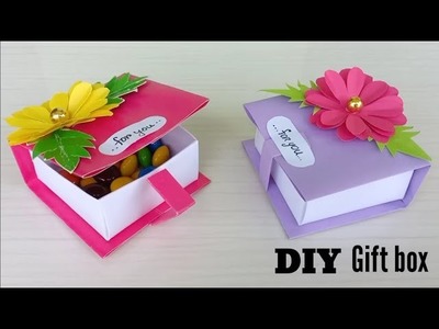 DIY Gift Box Idea | Gift Idea | Gift box| handmade gift box idea| Origami paper craft