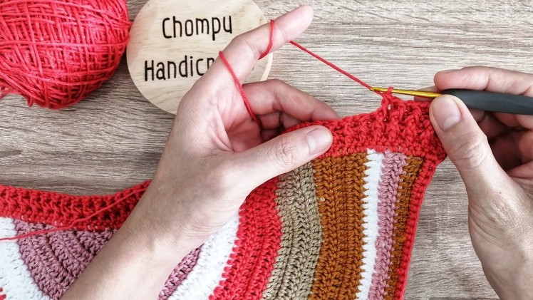 Easy DIY Crochet Halter Top - Boho Crop Top????Pattern for beginner????????Step by Step ????????????