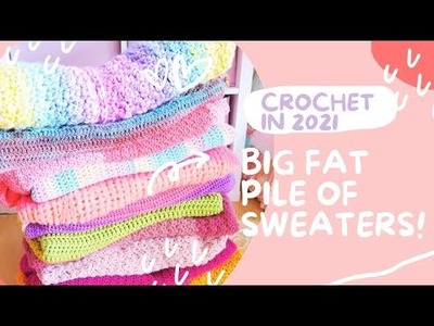 Everything I crocheted in 2021 | First Year Of Crochet