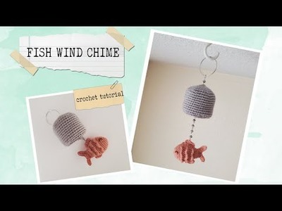 Fish Wind Chime Crochet Tutorial - Inspired by RM's bungeo-ppang wind chime (Spanish Subs available)
