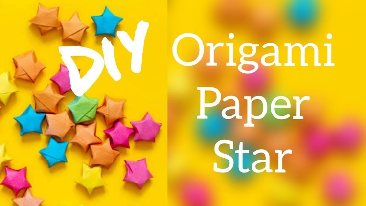 How to make origami paper star| Lucky Star ????| diy paper star| 3d star