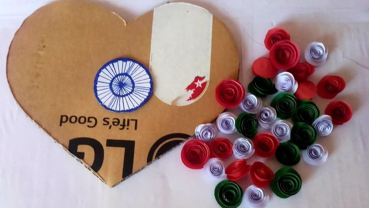 Independence  day craft, paper crafts, independence day craft for school, republic day craft, decor