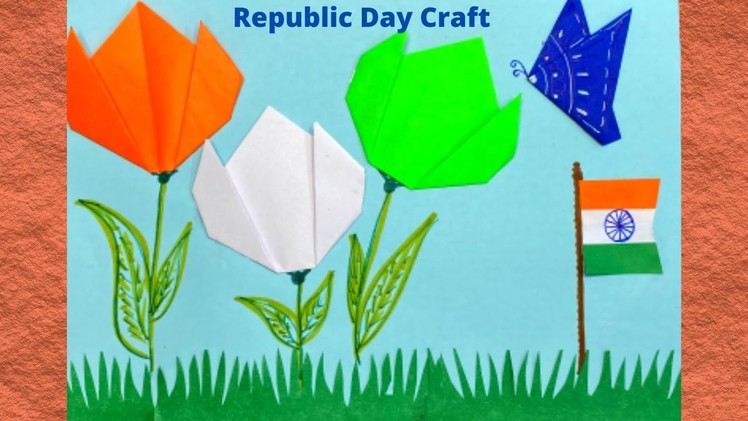 Indian Tricolor Craft Ideas | Tricolor craft | Republic Day Crafts | 26th January Craft Ideas