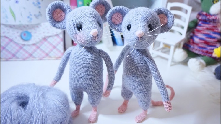 Little Mouse???? crochet tutorial ( part 2 )