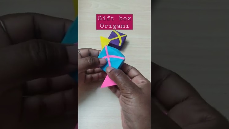 Origami kite gift box#Shorts#Coming soon#Youtube shorts#It's me Sailu