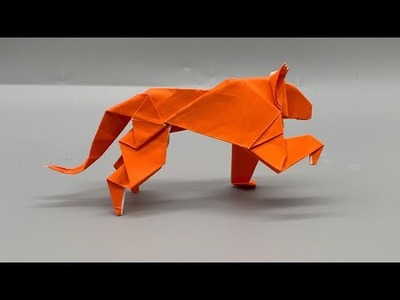 Origami Tiger Tutorial | Easy Origami Tiger | Origami Cat