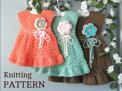 Pattern Knitting Outfit Christening PDF Designer Elena Mitchell