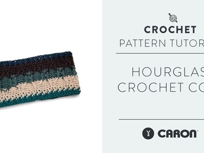 Pattern Tutorial: Caron Hourglass Crochet Cowl with Moogly
