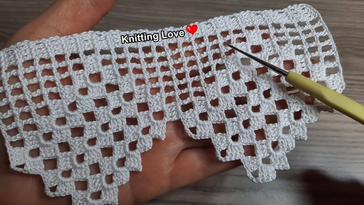 PERFECT Beautiful Flower Crochet Pattern * Knitting Online Tutorial for beginners