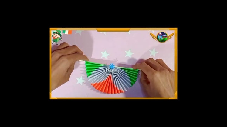 Republic day arts and crafts demo video #shorts @Amit Sumit easy arts