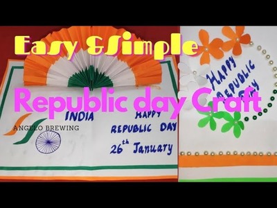 Republic Day Card making Easy&Simple Craft ideas  MA Square