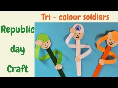 Republic day craft l craft for kids l Republic Day decoration ideas for school activity