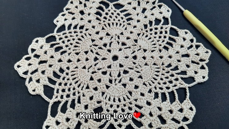 SUPERB????Very Beautiful Flower Crochet Pattern * Knitting Online Tutorial for beginners Tığ işi örgü 1
