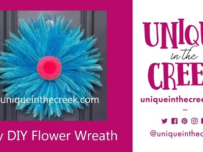 UITC™ How to Make a Rolled Petal Flower Wreath | Easy DIY Wreath | Large Board | Live Replay