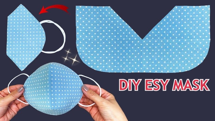 Very Easy N95 Face Mask????New Style Diy Breathable Mask Sewing Tutorial | How to Make Mask Making Idea