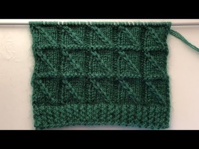 Very Pretty Knitting Stitch Pattern For Ladies Sweater.Cardigans