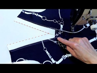 Amazing Sewing Tips and Tricks V-neck | V-neck sewing tricks and secrets that are worth knowing