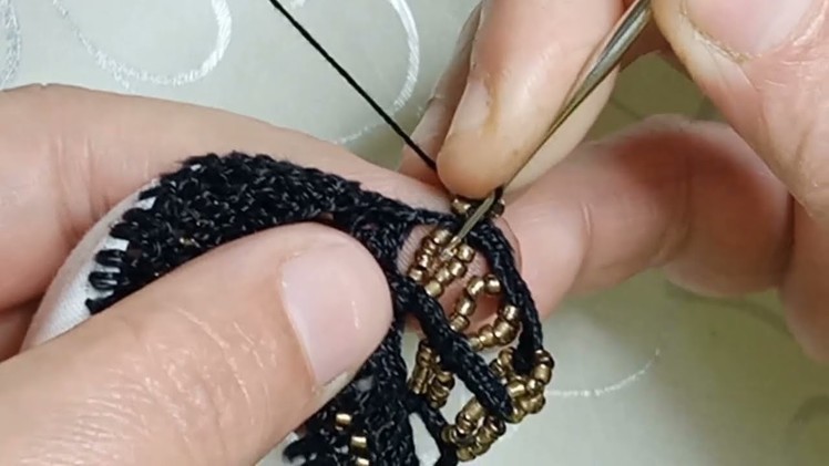 ???? Beautiful Border.Lace Tutorial for dupatta, sleeves,@Moon Macrame & Crochet