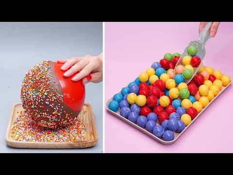 Best Colorful Cake Decorating Tutorials | Satisfying Rainbow Cake Compilation | Tasty Chocolate Land