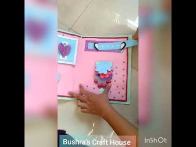 Birthday Card || Wish Card || Paper Crafts || Bushra's Craft House
