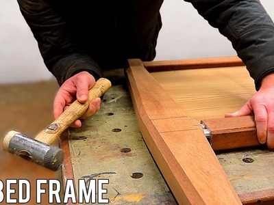 Building A Bed With Reclaimed Wood